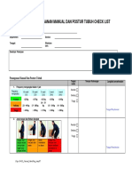 Logsheet - Ergonomic Manual Handling