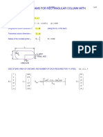 LRFD Bent 4 Column Rectangular With Round Ends