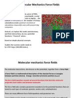 Molecular Mechanics Force Fields: Basic Premise