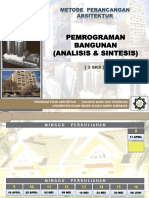 Materi Pemrograman Bangunan (Analisis+sintesis)