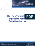 Sigtto Experience Matrix Guidance Document