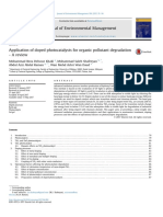 REVIEW Application of Doped Photocatalysts For Organic Pollutant Degradation