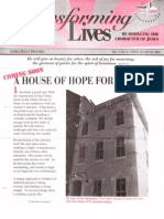 Winter 2000 Transforming Lives Newsletter, Gospel Rescue Ministries