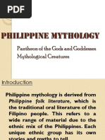 Pantheon of The Gods and Goddesses Mythological Creatures: Philippine Mythology