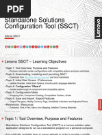 Standalone Solutions Configuration Tool (SSCT)