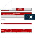 Appraisal Form Sample