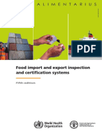 CCFICS - 2012 - EN Import and Export Inspection PDF