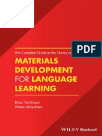 Brian Tomlinson-The Complete Guide To The Theory and Practice of Materials Development For Language Learning-Wiley (2018)