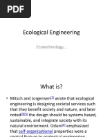 Ecological Engineering