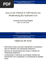 Aula05(Conteúdos, Meios e Métodos de Treinamento )