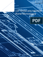 LCE Terminal Using Instructions With Logo KONE PDF