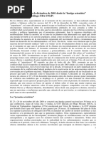 Bonavena Reflexiones Sobre Los Sucesos de Diciembre de 2001