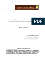 A Nova Conceituação de Pessoa Com Deficiência e Sua Importância Na Concessão Do Benefício de Prestação Continuada (BPC) No Brasil