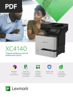 lexmark xc4140 black imaging unit