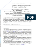 Div Class Title Two-scale Wave Patterns on a Periodically Excited Miscible Liquid Liquid Interface Div