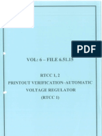 6.51.15 Printout Verification AVR RTCC 1 TAPCON