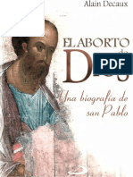 Decaux - El Aborto de Dios Una Biografía de San Pablo B