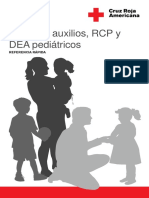 Primeros Auxilios, RCP y DEA Pediátricos REFERENCIA RÁPIDA