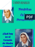Pequeña Biografia de Madre Carmen