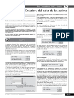 IV NIC 36 Deterioro Del Valor de Los Activos: Área Contabilidad (NIIF) y Costos