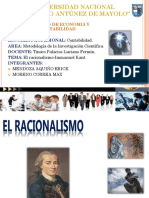 El Racionalismo-Immanuel Kant