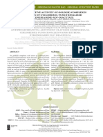 Antiproliferative Activity of Gold(III) Complexes With Esters of Cyclohexyl-Functionalized Ethylenediamine-NN-Diacetate