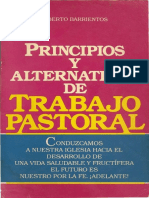 Alberto Barrientos Principios y Alternativas de Trabajo Pastoral