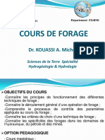 Cours de Forage Par DR AMANI MICHEL