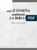 Que Enseña Realmente La Biblia