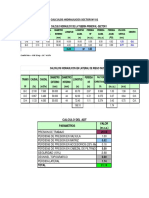 Calculos Hidraulicos Sector Nº 01 Resumen