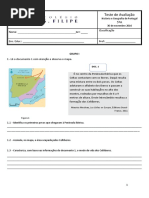 Teste 2 5º ano - HGP