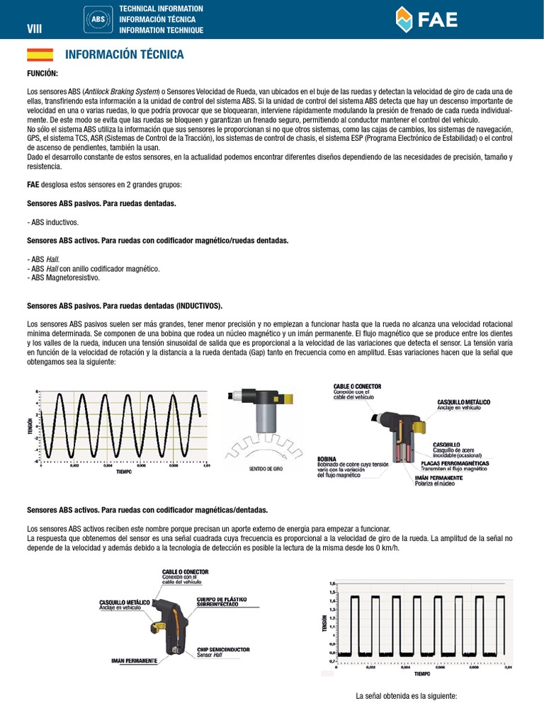 ABS Sensor Functionality and Maintenance | PDF | Anti Lock Braking ...