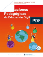 Orientaciones Pedagógicas de Educación Digital