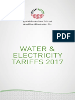 Water & Electricity TARIFFS 2017