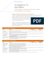 Citrix Xenserver Feature Matrix