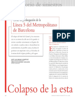 3 DOCUMENTO 1 MAPFRE Obras de Prolongacion de La Linea 5 Del Metropolitano de Barcelona PDF