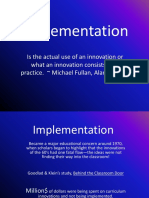 Implementation (1)