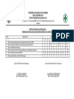 Jadwal Pelaksanaan Survey Dan Keluhan Pelanggan 2017