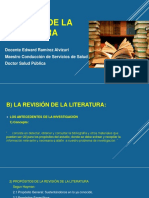 La Revisión de La Literatura