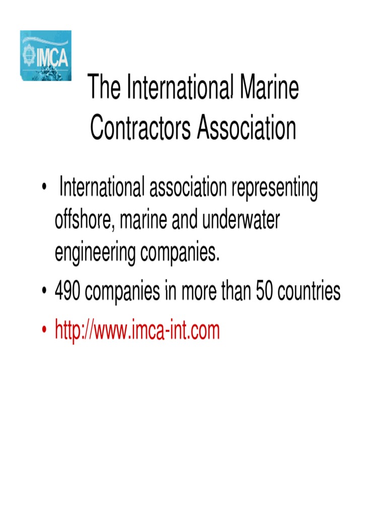 The International Marine The International Marine Contractors ...