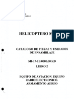 9- Catalogo de Piesas y Unidades de Ensamblaje MI-17-1B.0000.00 KD. Libro 2 Equipo de Aviación, r