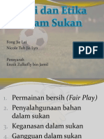 PJM 3123 Nilai Dan Etika Dalam Sukan