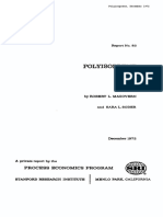 Polyisoprene Report from 1972 Analyzes Production Processes