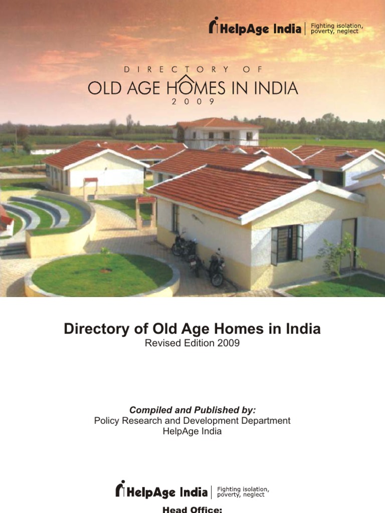 Directory of Old Age Homes in India 2009 | PDF | Gerontology | Old Age