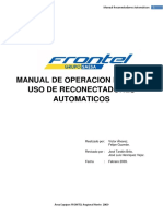 Manual Uso de Reconectadores Automaticos