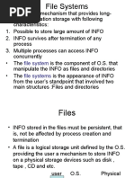 File System File Systems