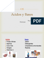 Ácidos y bases: Teorías, propiedades y ejemplos aplicativos