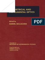 Geometrical and Instrumental Optics (Malacara)