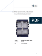 ATP NOC Batam (TJ - Bembam) Uji Fungsional OSN 8800 Moratel DWDM Stand Alone (20171201)