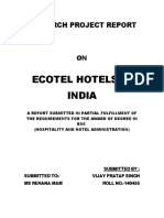 Ecotel Hotels in India